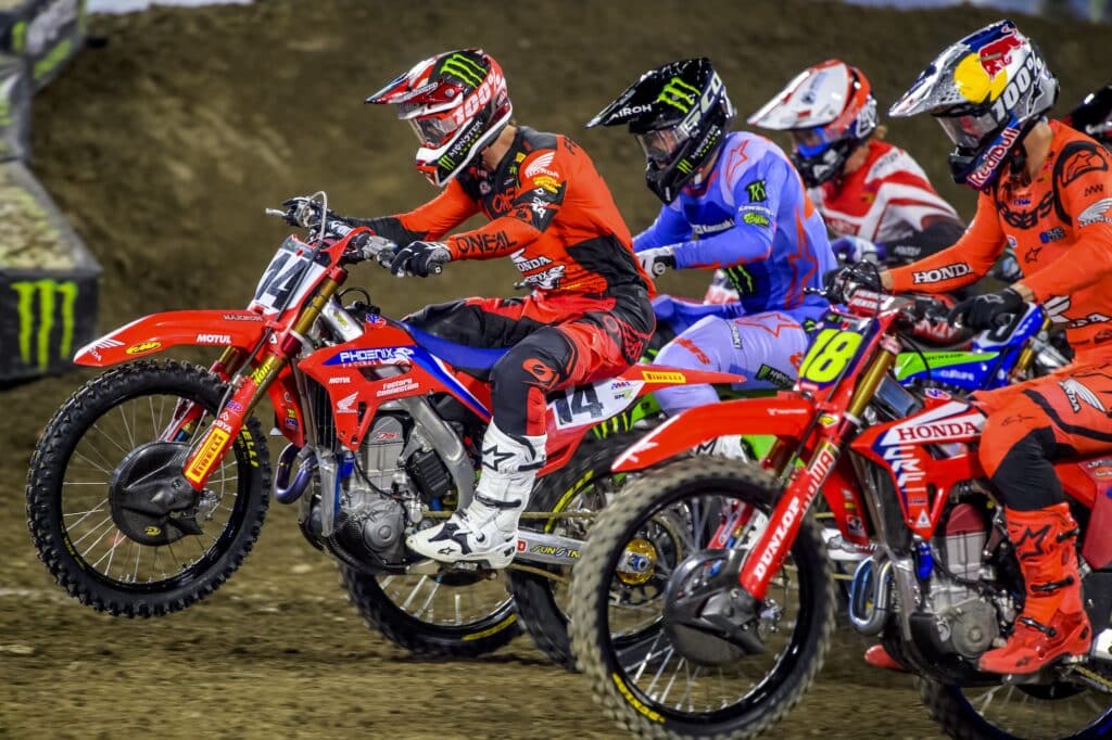 Dylan Ferrandis finished a quiet 5th at Anaheim 1, 2024