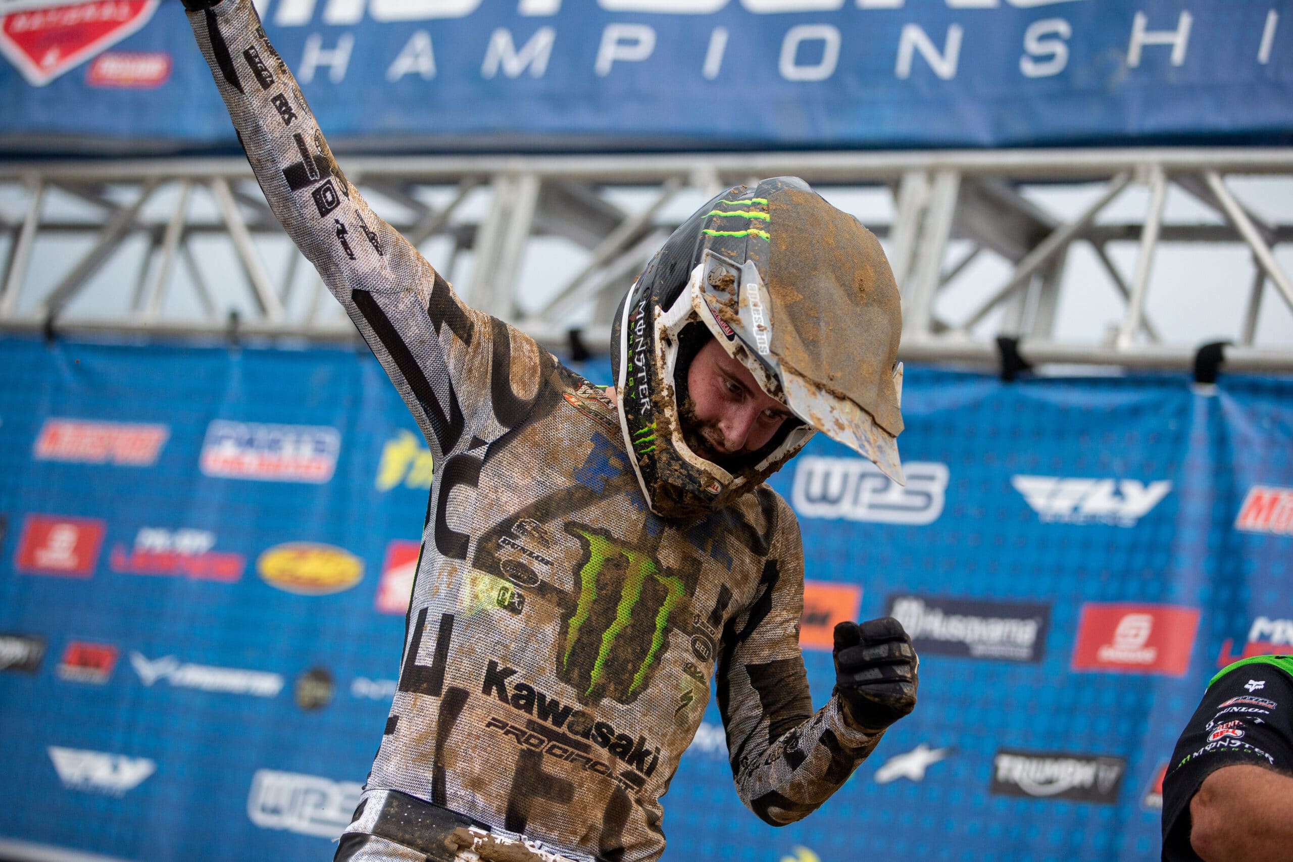The Chef, Levi Kitchen, was cooking at the 2024 Spring Creek MX. Photo: Alec Gaut