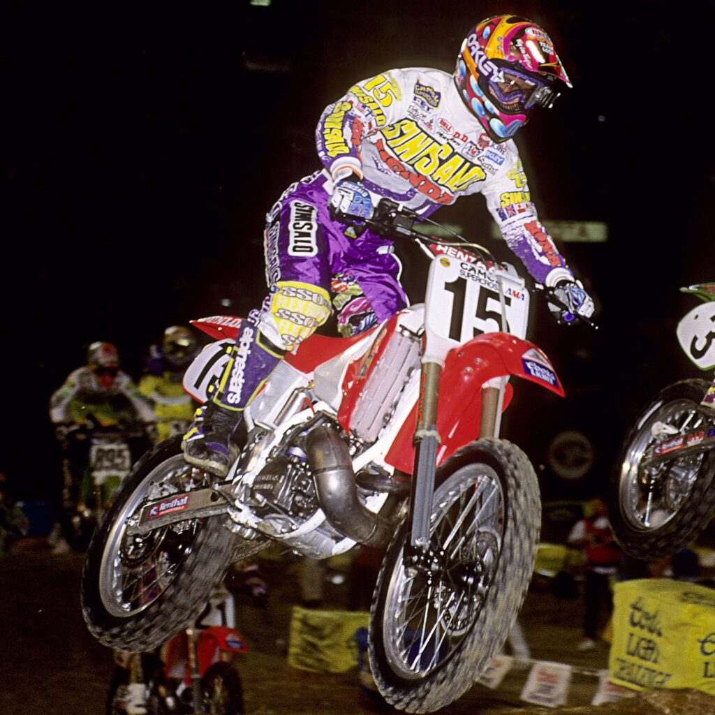 Once Jeremy McGrath got rolling in 1993, he was hard to stop.