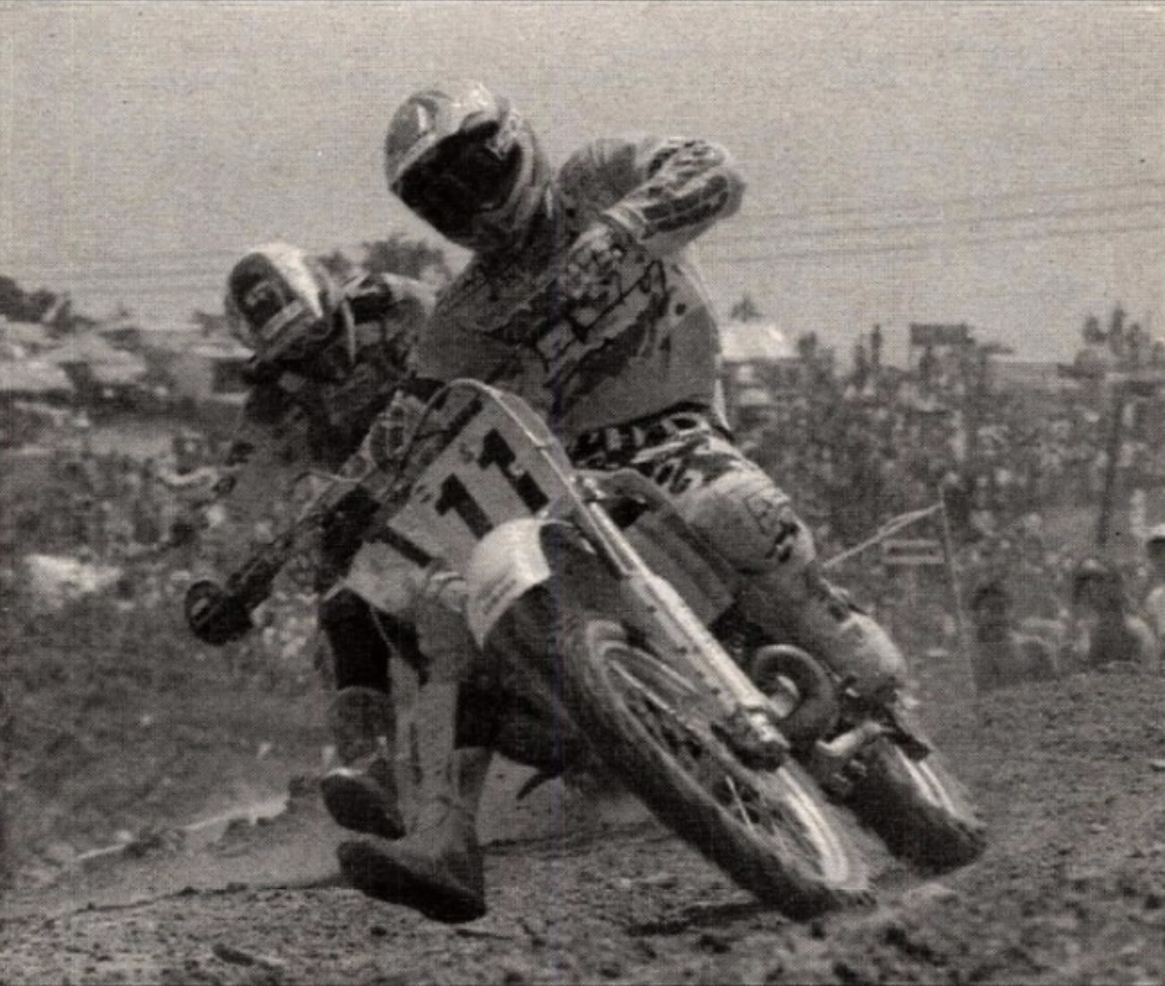 Damon Bradshaw 1991, Mt. Morris. Cycle News Archives