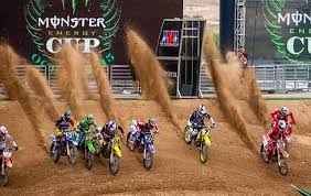 The start of the 2015 Monster Energy Cup