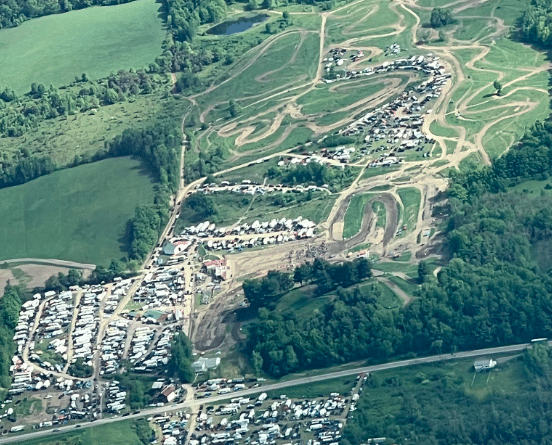 Aerial view of Broome-Tioga