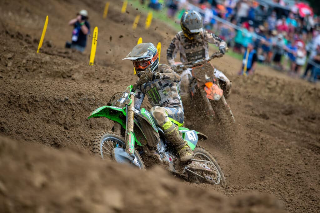 Levi Kitchen (1-1) was one of several riders who had a career best day at Spring Creek 2024. Photo: Alec Gaut