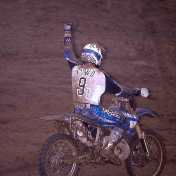 John Dowd at The Wick 338 in 1998. This image is available autographed in the We Went Fast Shop. Photo: Paul Buckley