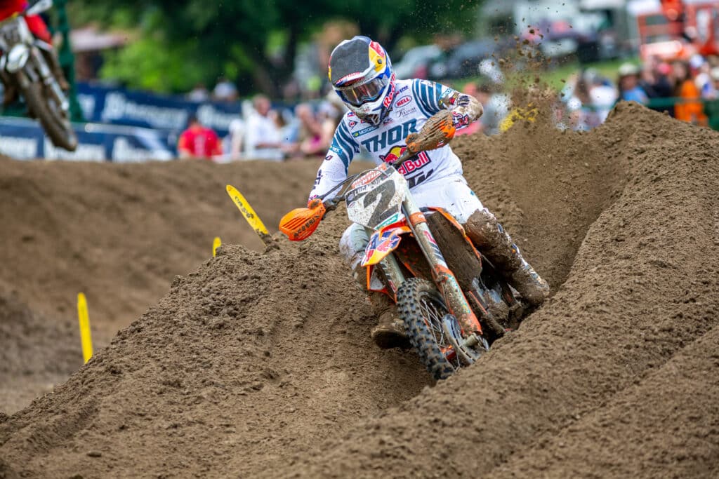 Cooper Webb on his way to the 2019 Spring Creek National win. Photo: Garth Milan